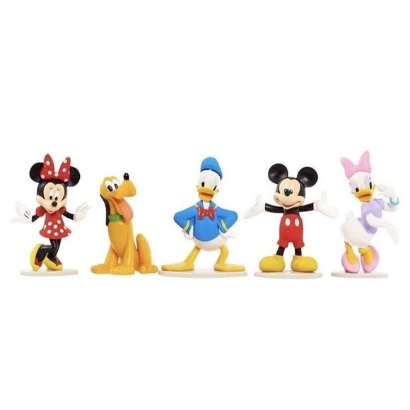 Disney Mickey Mouse Collectible Figure Set-5 Piece set for Ages 3+ - Picture 2 of 3